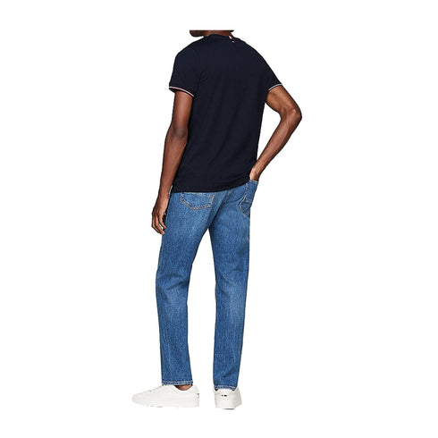 Tommy Hilfiger T - shirt T - shirt Uomo logo tipped girocollo Blu - Francavilla Moda
